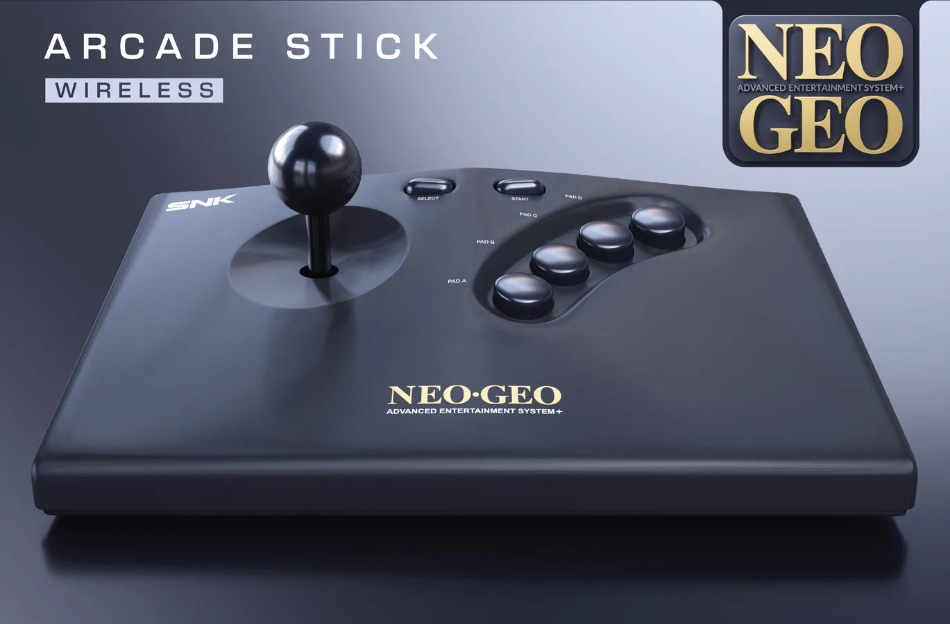 112026 -NEOGEO AES+ Wireless Arcade Stick