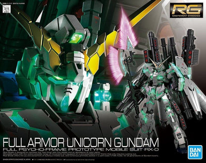Gundam - RG 1/144 RX-0 Full Armor Unicorn Gundam - Gunpla