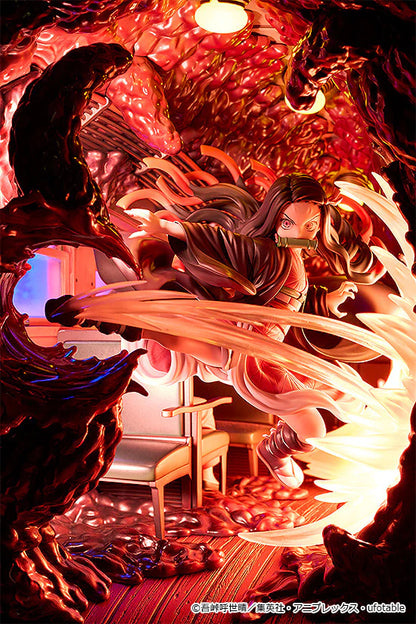 102025 - Demon Slayer - Nezuko Kamado "Mugen Train" - Statuette Good Smile Company