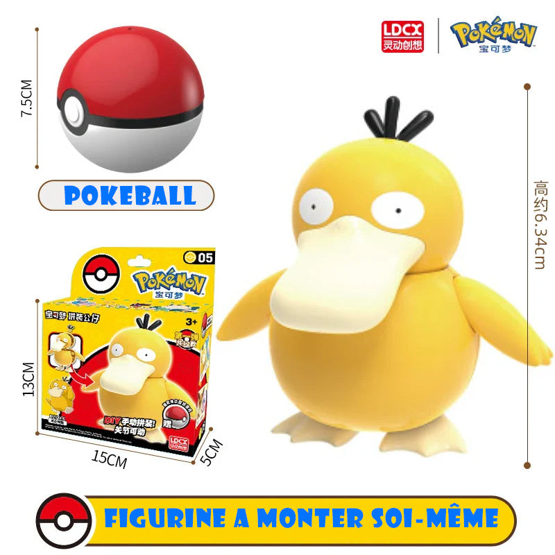 Pokemon - Pokeball & Psykokwak - Model Kit