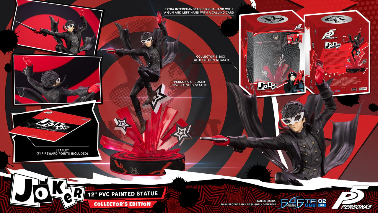 102026 - Persona 5 - Joker (Collector's Edition) - Statuette First 4 Figure