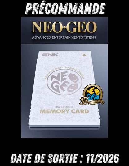 112026 -NEOGEO AES+ Memory Card - Anniversary Edition