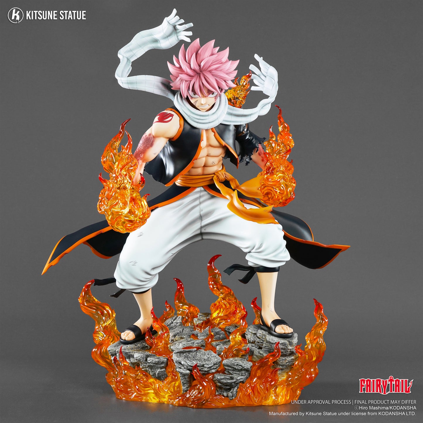 092026 - Fairy Tail - Natsu Dragneel - Statuette Kitsune
