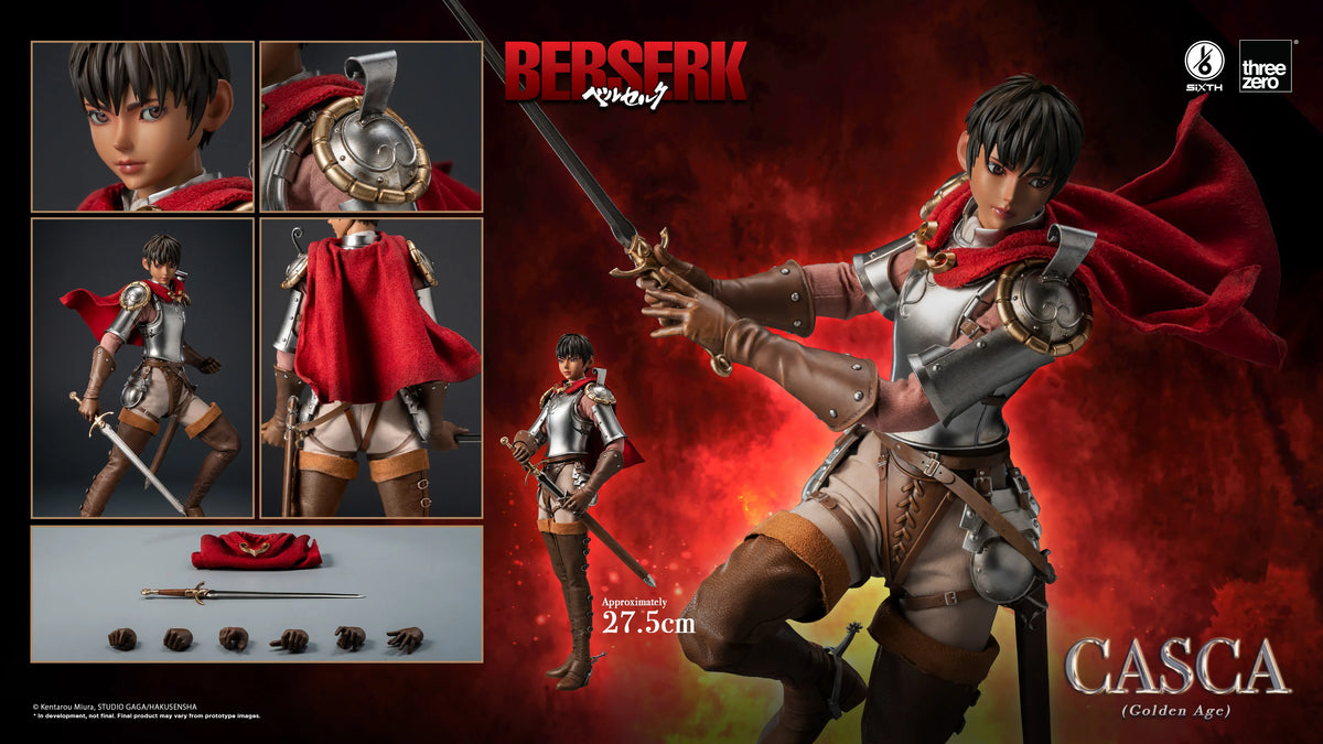 052027 - Berserk - Casca (Golden Age) - Figurine Articulée Three Zero