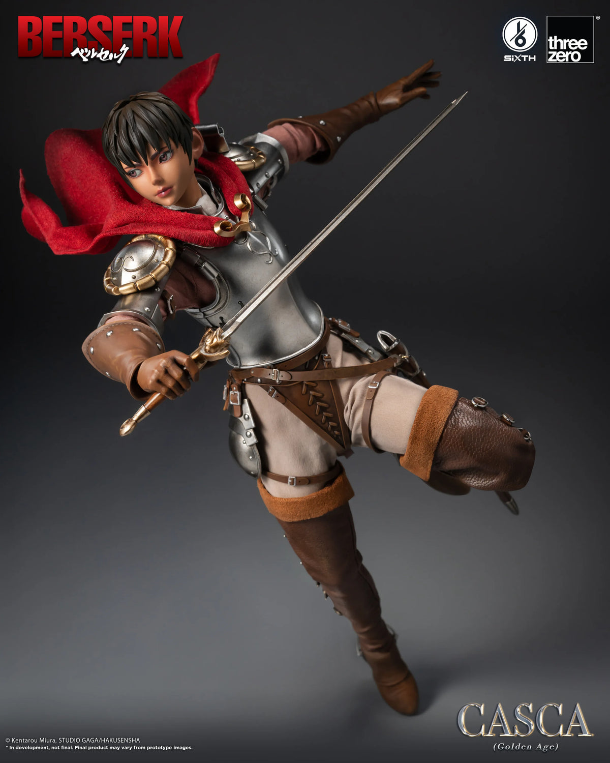 052027 - Berserk - Casca (Golden Age) - Figurine Articulée Three Zero