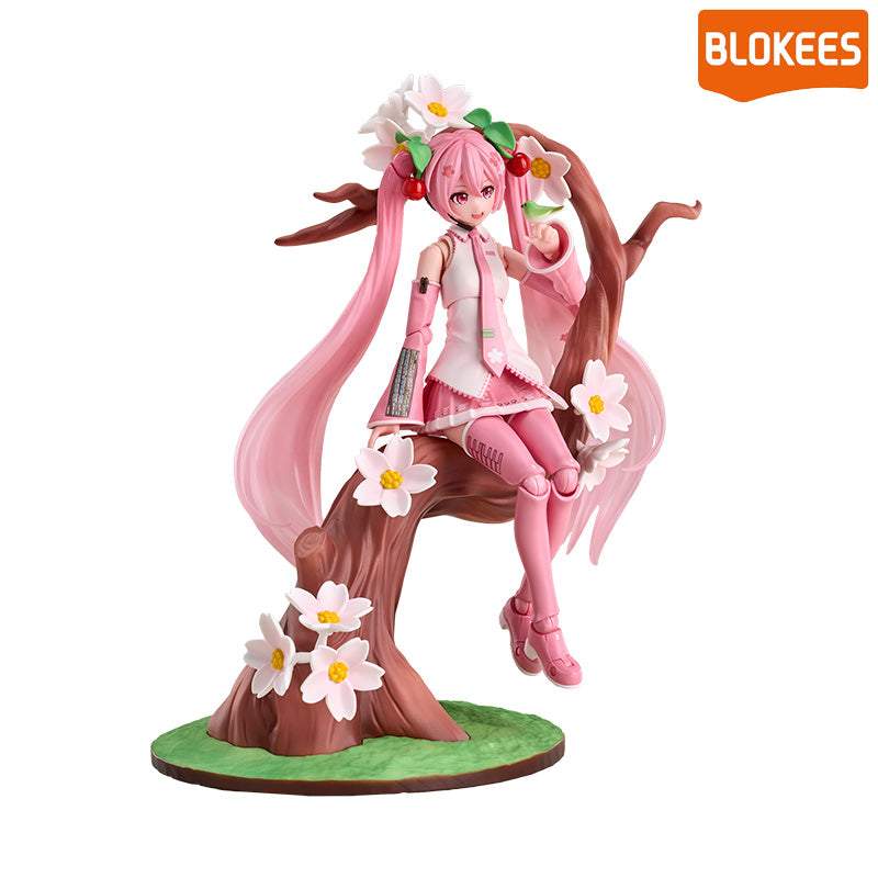 Hatsune Miku - Sakura Miku (Fantastics Edition) - Figurine Articulée Blokees