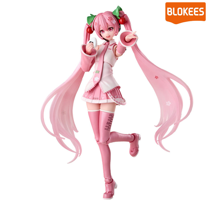 Hatsune Miku - Sakura Miku (Fantastics Edition) - Figurine Articulée Blokees