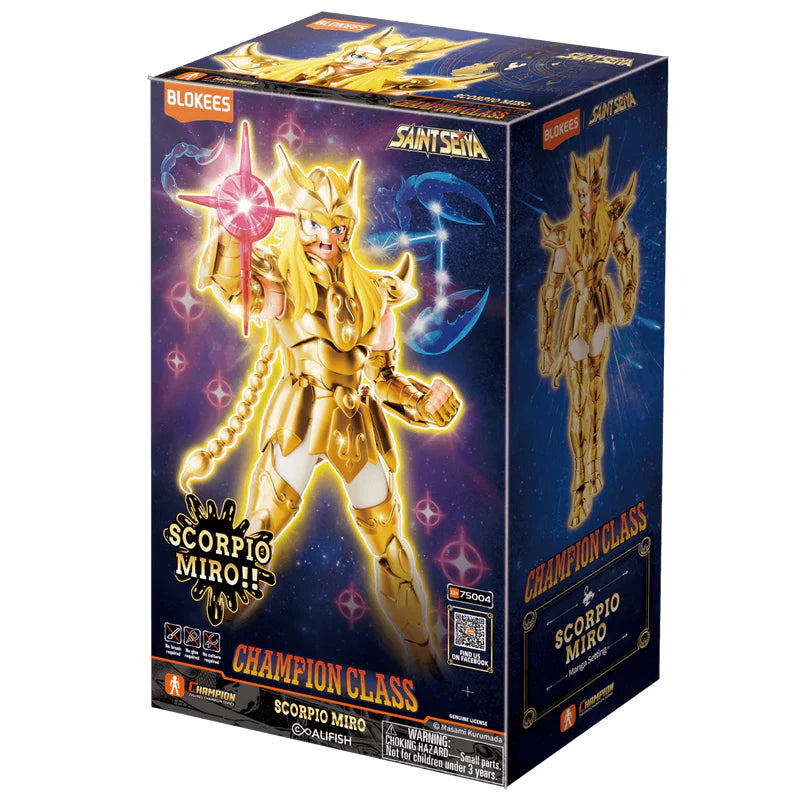 Sur Commande - Saint-Seiya - Scorpio Milo - Figurine Articulée Blokees