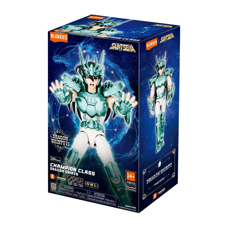 Sur Commande - Saint-Seiya - Dragon Shiryu - Model Kit Blokees