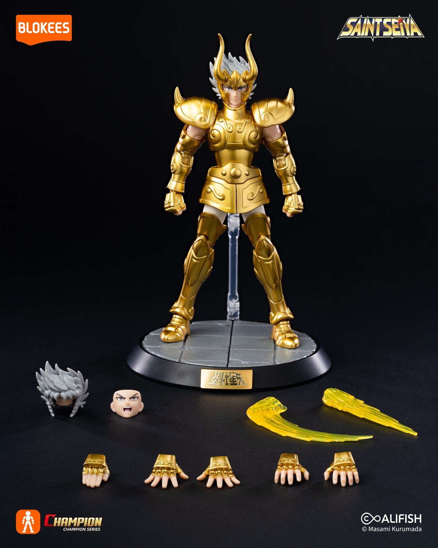 Sur Commande - Saint-Seiya - Capricorn Shura - Model Kit Blokees