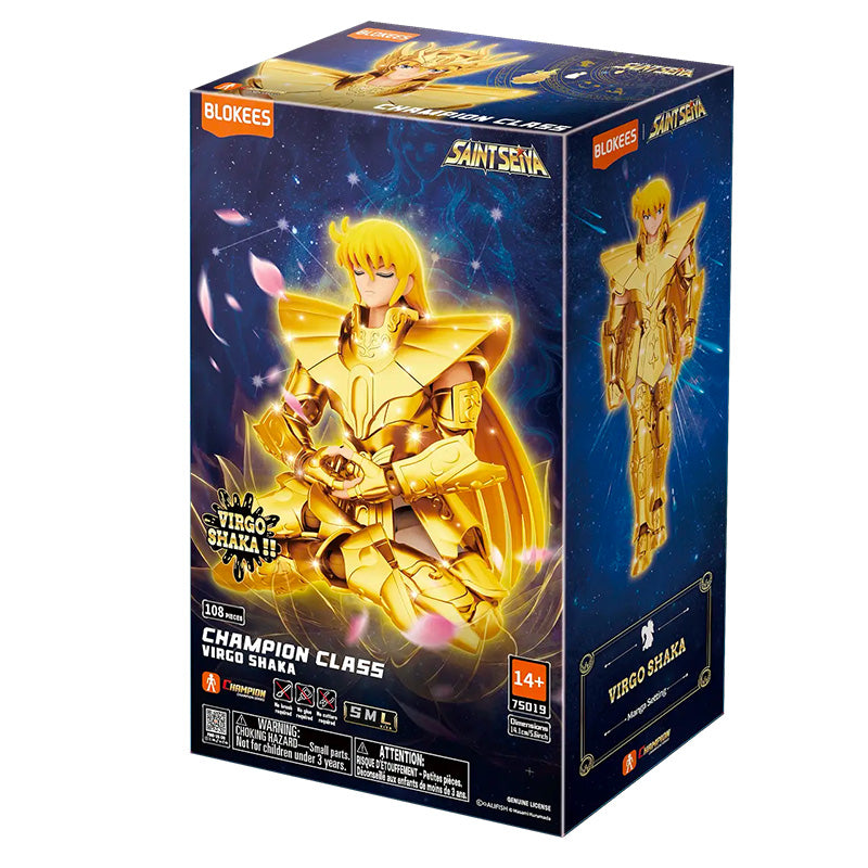 122026 - Saint-Seiya - Virgo Shaka (Champion Class) - Figurine Articulée Blokees