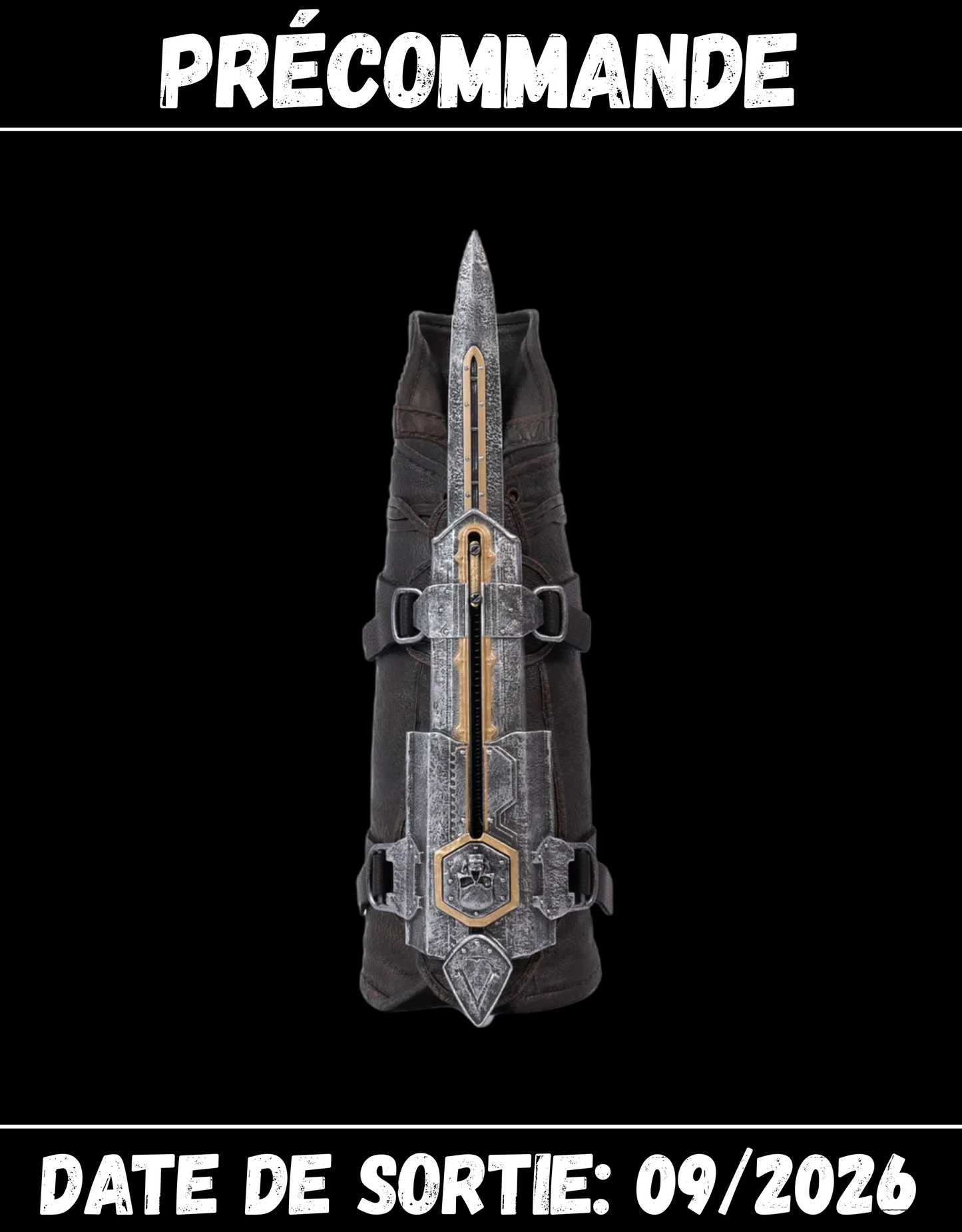 092026 -Assassin’s Creed Black Flag Resynced Lame Cachée d’Edward 1:1 – PureArts