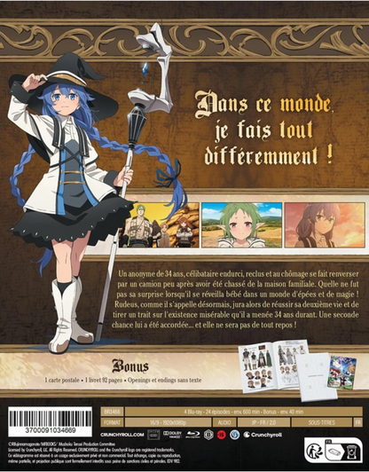 062025 - Mushoukou Tensei : Jobless Reincarnation Saison 1 - Blu-Ray