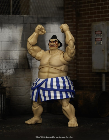 052026 - Ultra Street Fighter II - E. Honda - Figurine Articulée Jada