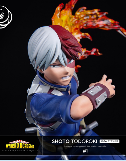 Sur Commande - My Hero Academia -  Shoto Todoroki (Ikigai) - Statuette Tsume