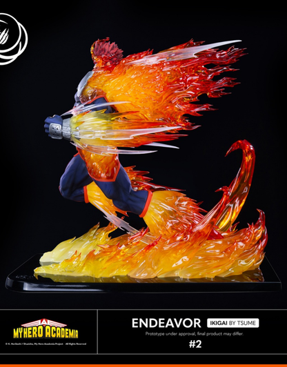 Sur Commande - My Hero Academia -  Endeavor (Ikigai) - Statuette Tsume