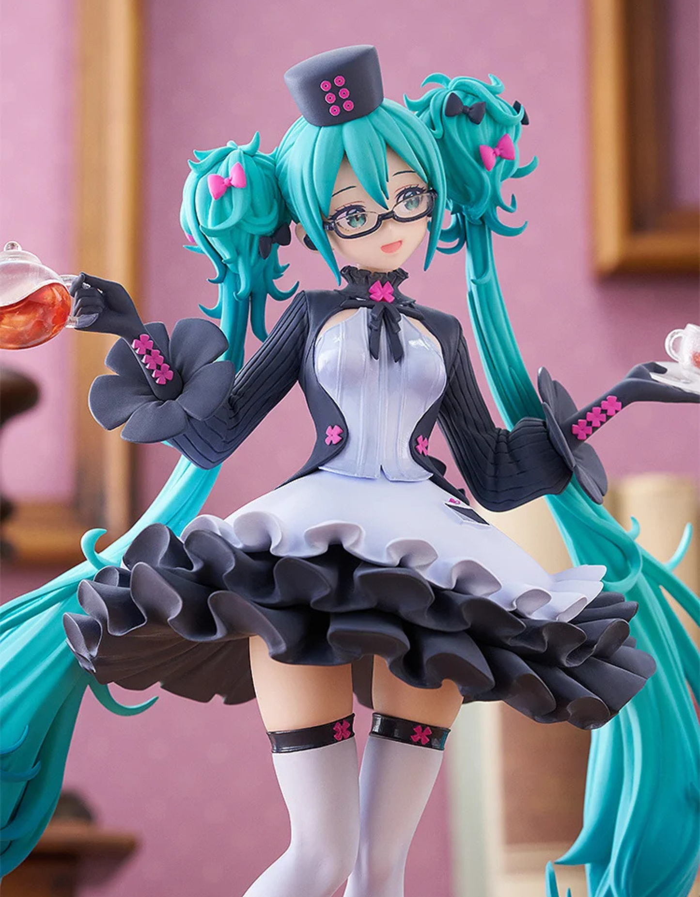 112026 - Hatsune Miku - Glasses x Café Ver. (Pop Up Parade) - Figurine Good Smile Company