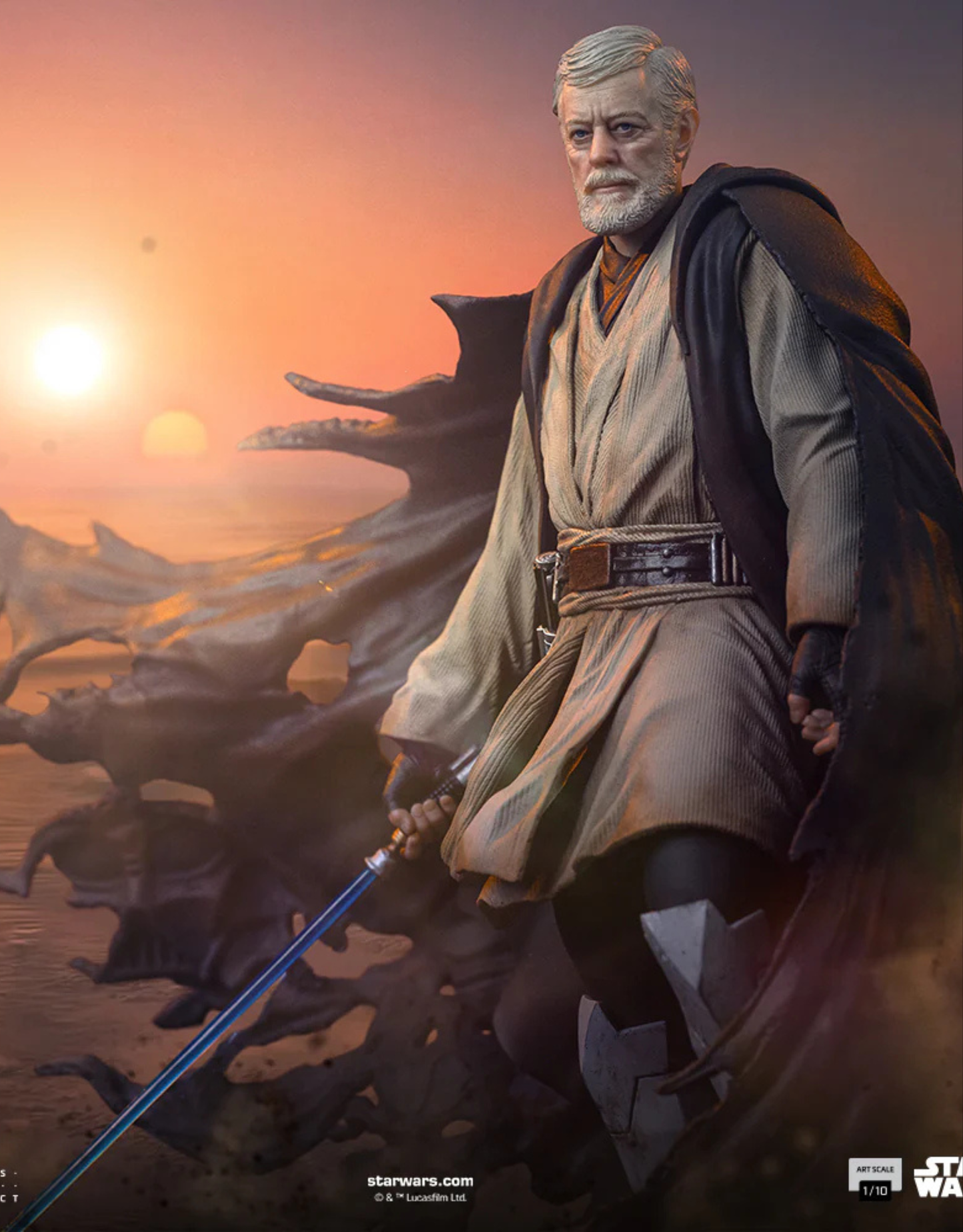 112026 - Star Wars - Obi-Wan (Signatures) - Statuette Iron Studio