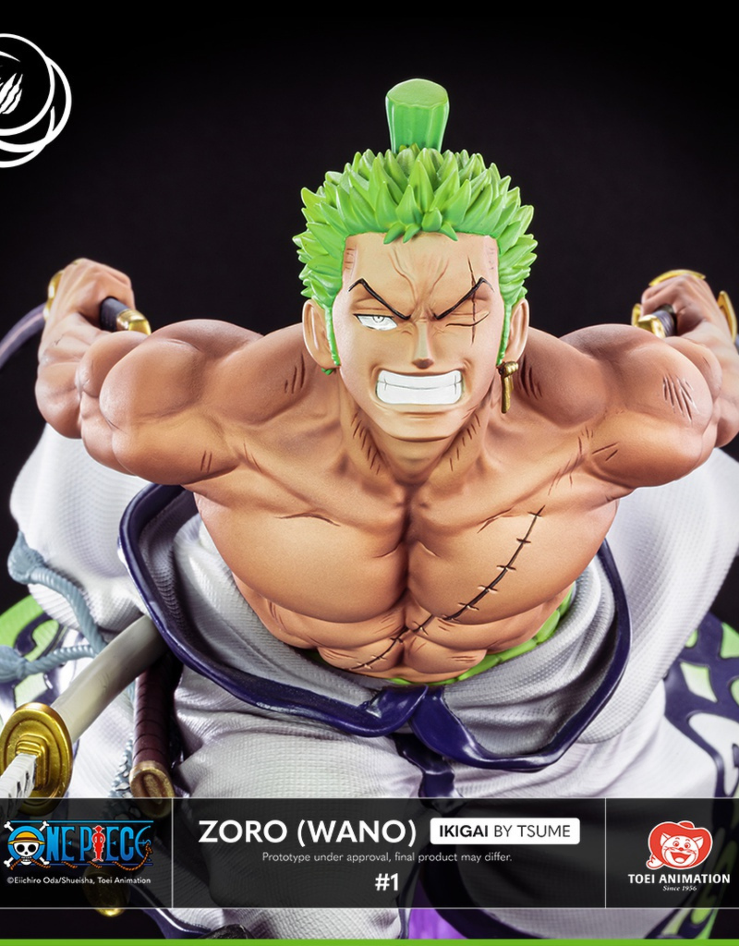 Sur Commande - One Piece - Zoro Wano (Ikigai) - Statuette Tsume