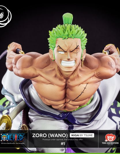 Sur Commande - One Piece - Zoro Wano (Ikigai) - Statuette Tsume