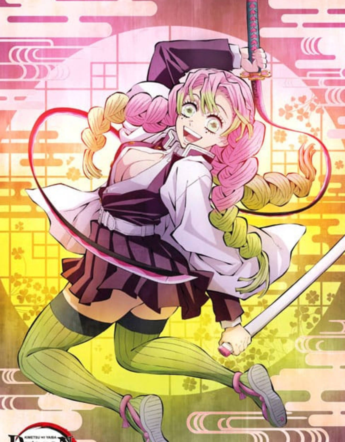 Sur Commande - Kimetsu No Yaiba: Demon Slayer - Mitsuri - Wallscroll Sakami