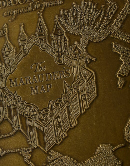 092026 - Harry Potter - réplique Marauder's Map Metal Map - Goodies AAA Marchandise