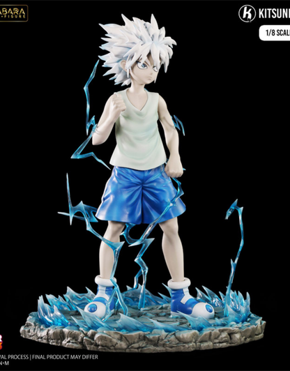 Sur Commande - Hunter X Hunter - Killua Kirua Zoldieck - Statuette Kitsune