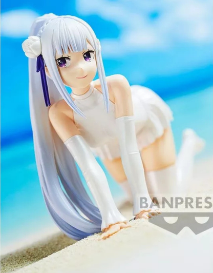Sur Commande - Re:Zero - Emilia (Celestial Vivi) - Figurine Banpresto