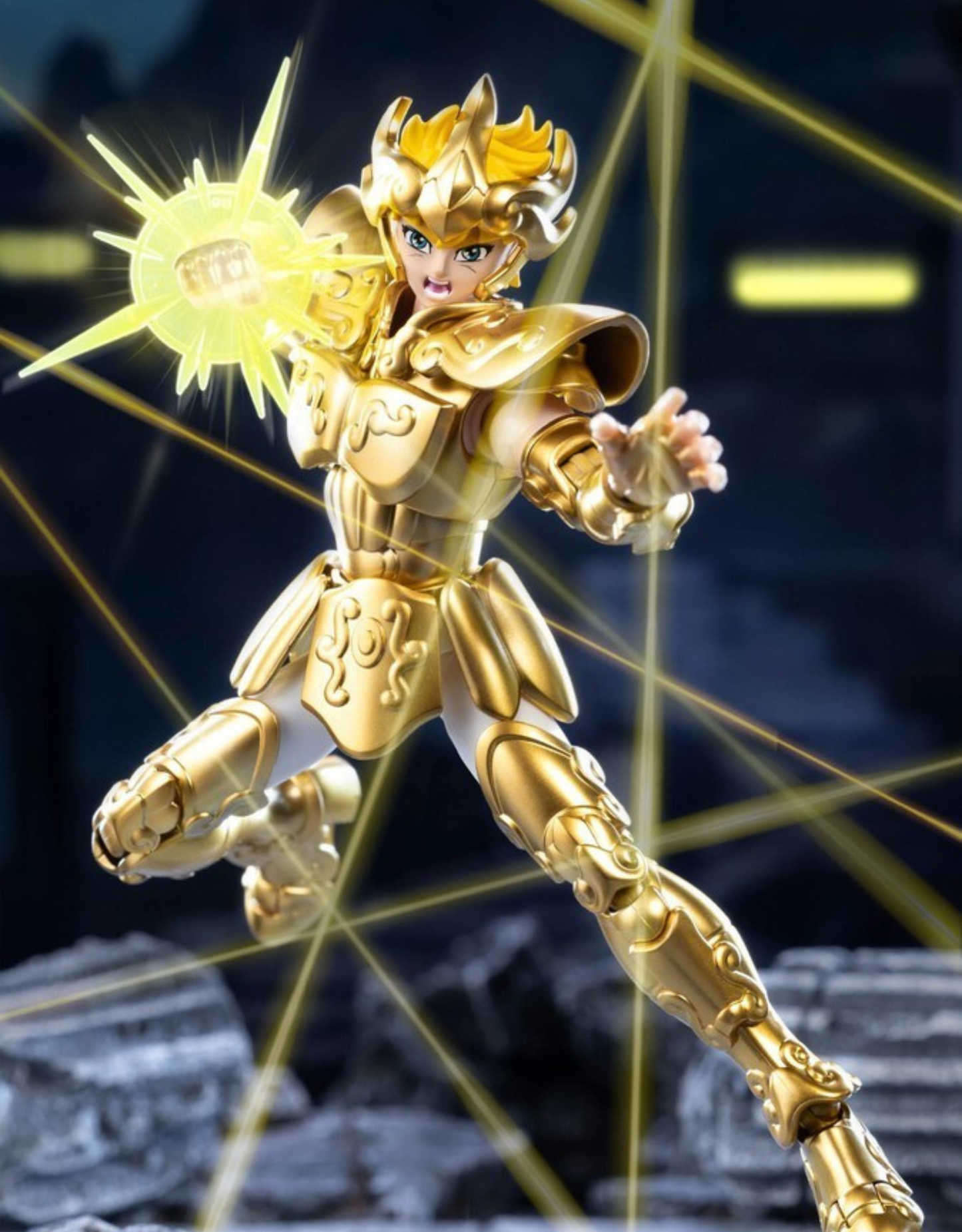 Sur Commande - Saint-Seiya - Leo Aiolia - Figurine Articulée Blokees