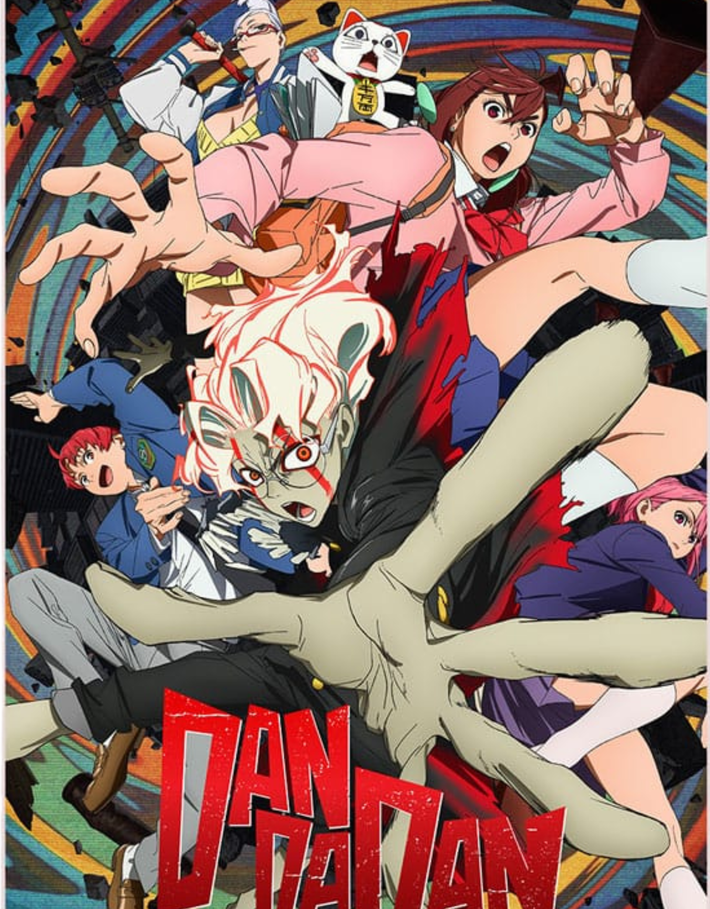Sur Commande - Dandadan - Okarun & Friends - Wallscroll Sakami