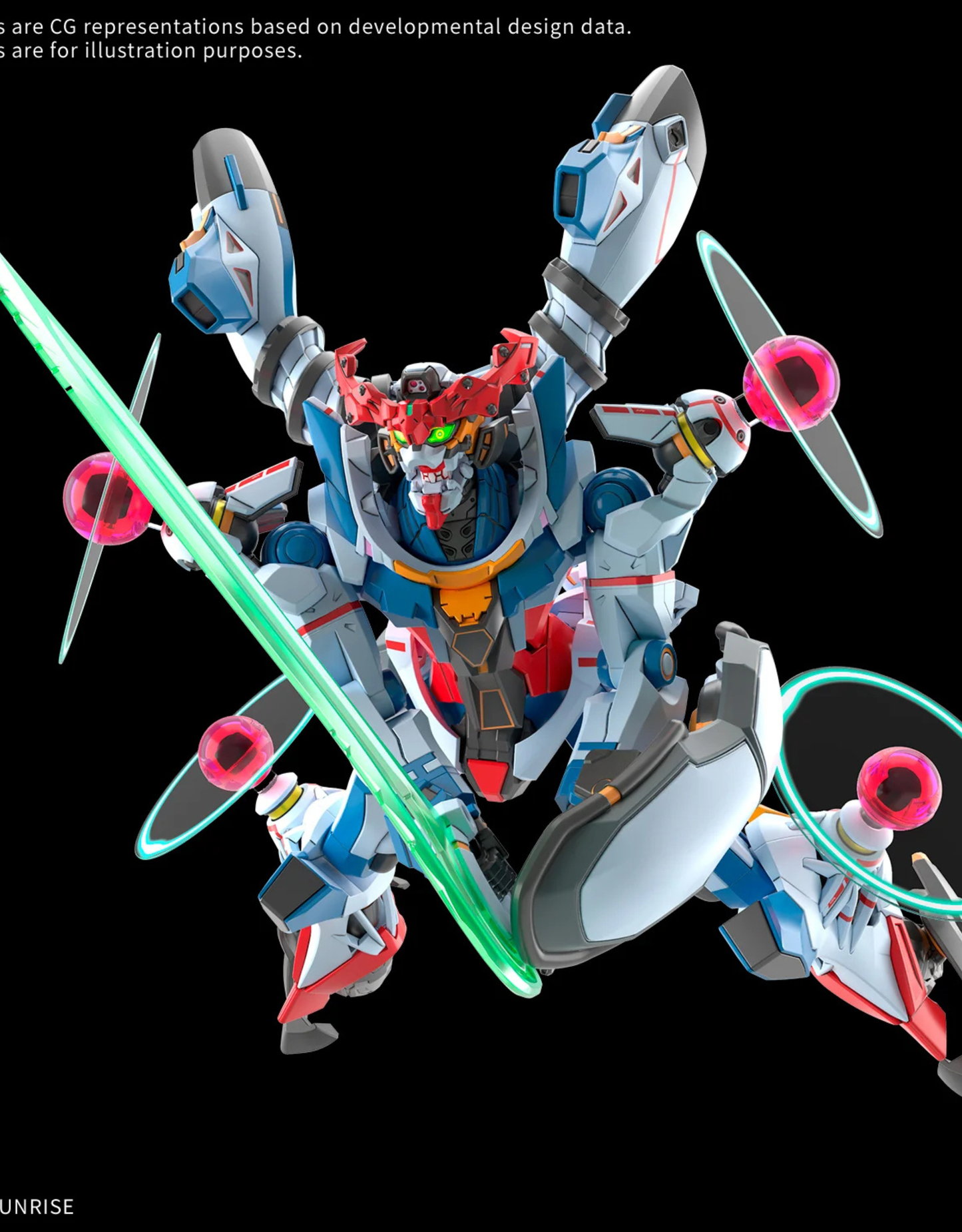 Gundam -  HG 1/144 GQuuuuuuX (Endymion Unit Awakened) - Gunpla