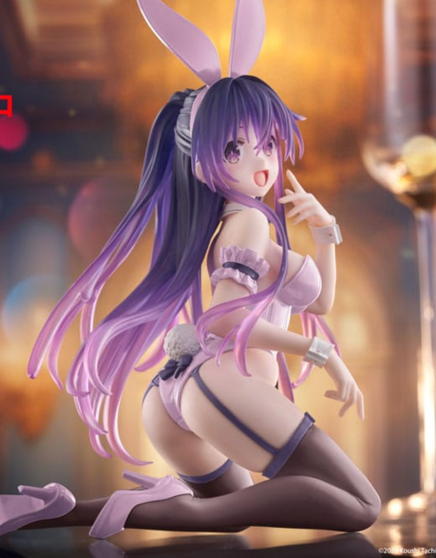 Date A Live V – Tohka Yatogami Bunny Ver. – Desktop Cute Figure 13 cm – Taito