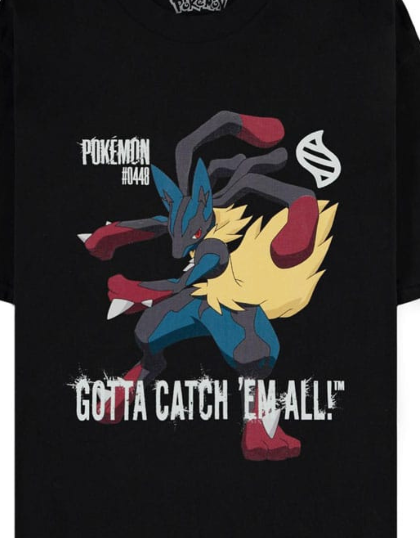 032026 - Pokémon - Mega Evolutions Mega Lucario Gotta Catch Em All - T-Shirt Difuzed