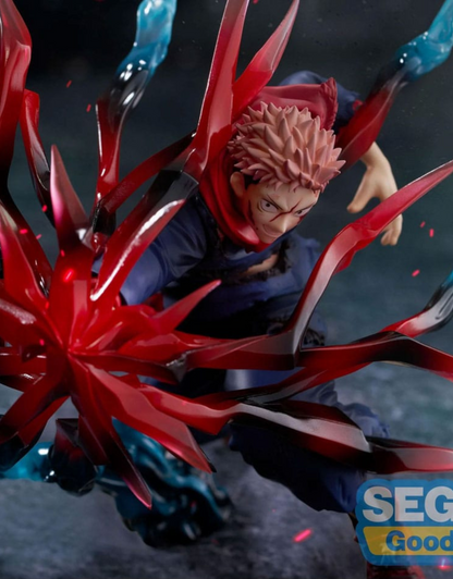 Jujutsu Kaisen - Yuji Itadori (Black Flash) - Statuette Sega Goods