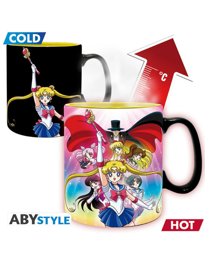 Sailor Moon - Groupe – Mug Thermoréactif ABYstyle