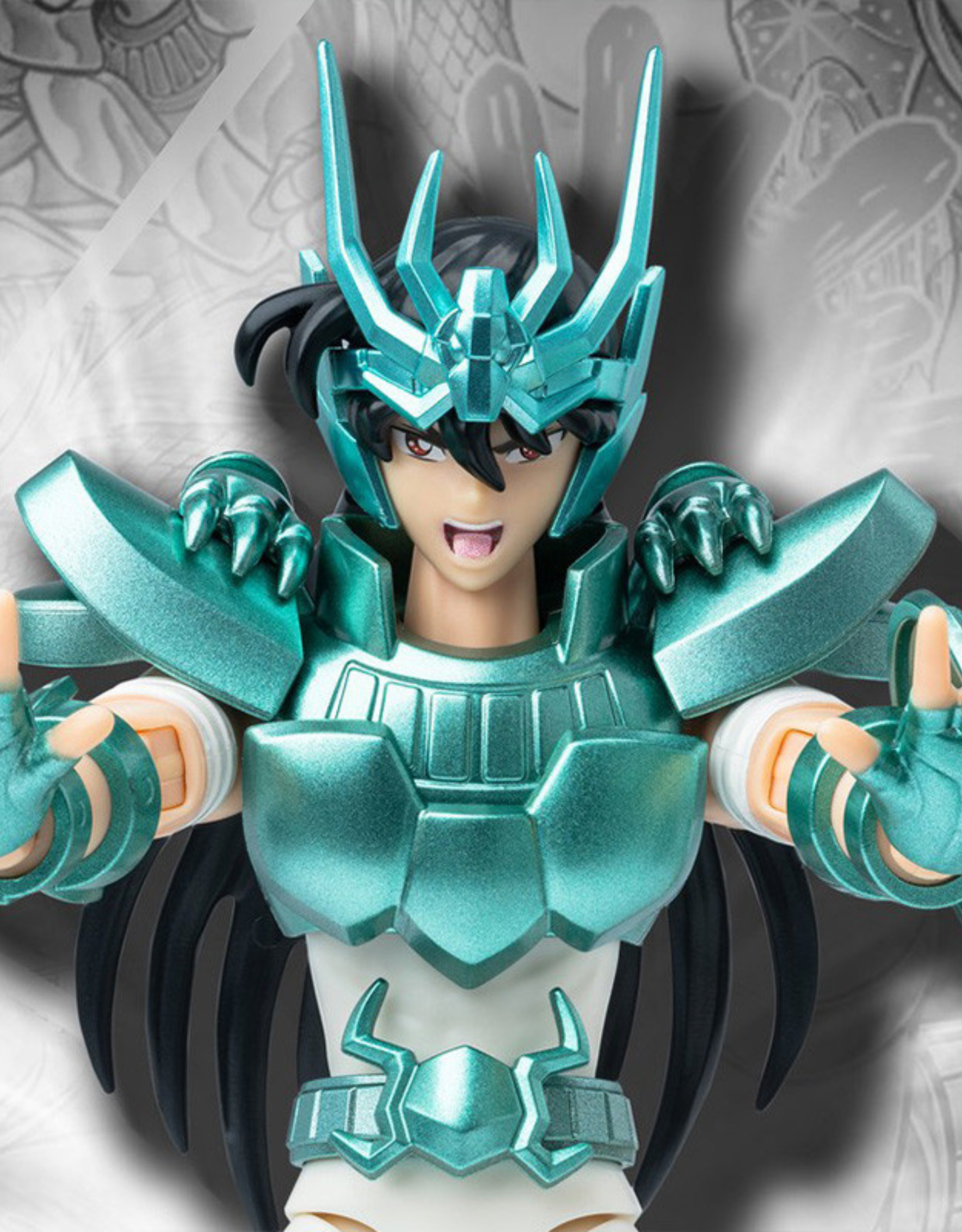 Sur Commande - Saint-Seiya - Dragon Shiryu - Model Kit Blokees