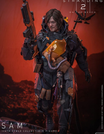 112026 - Death Stranding 2: On the Beach - Sam (Deluxe Version) - Figurine Articulée Hot Toys