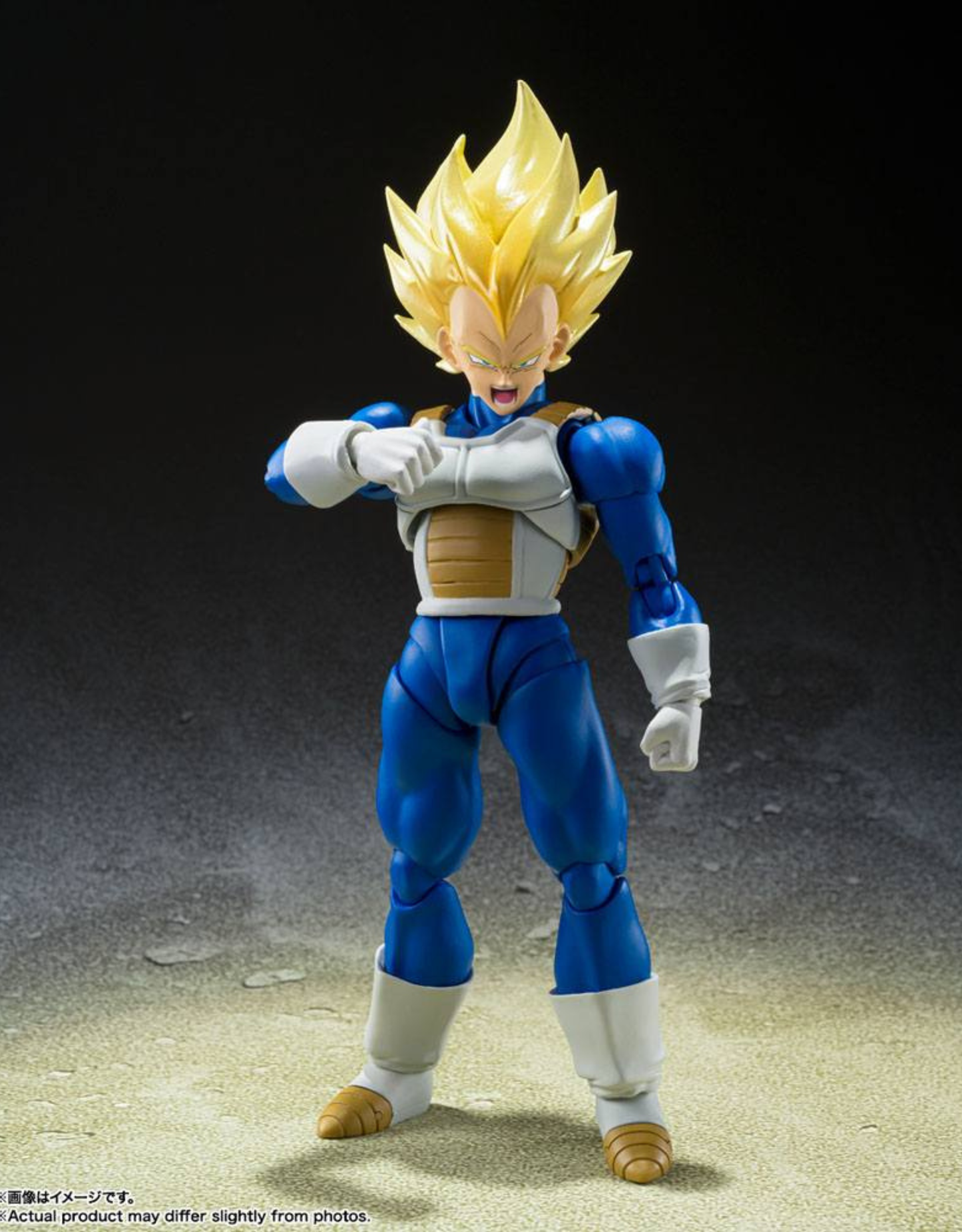 Dragon Ball Z - Super Saiyan Vegeta - Figurine Articulée Tamashii Nation