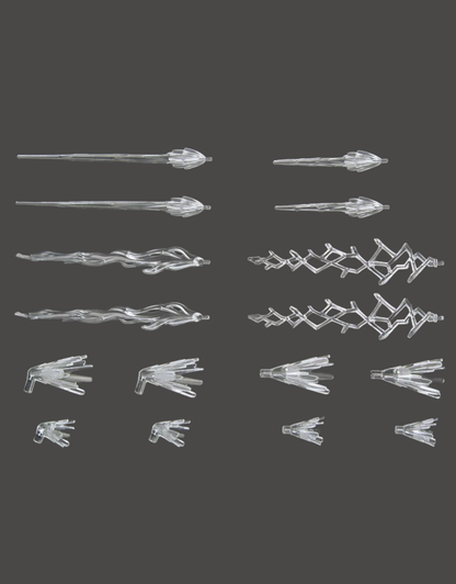 Gundam Build Fighter - HG 1/144 Ninpulse Beams - Accessoire Bandai Model Kit