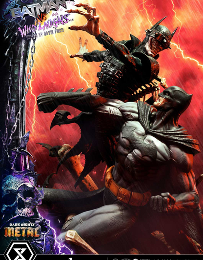 112025 - Batman - Batman VS Batman Qui Rit - Statuette Prime 1 Studio
