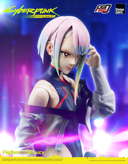 022026 - Cyberpunk Edgerunners - Lucy - Figurine Articulée Three Zero