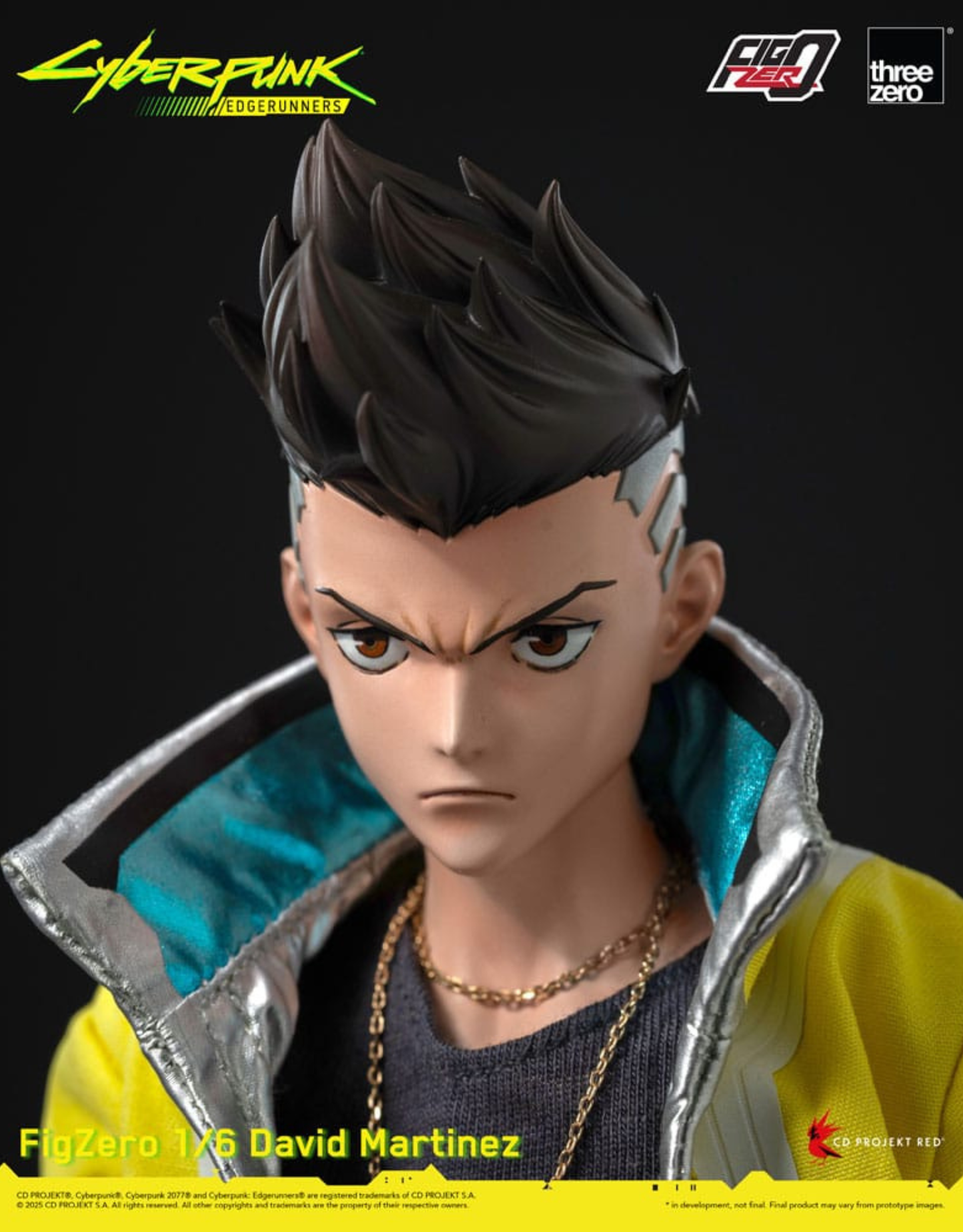 022026 - Cyberpunk Edgerunners - David - Figurine Articulée Three Zero
