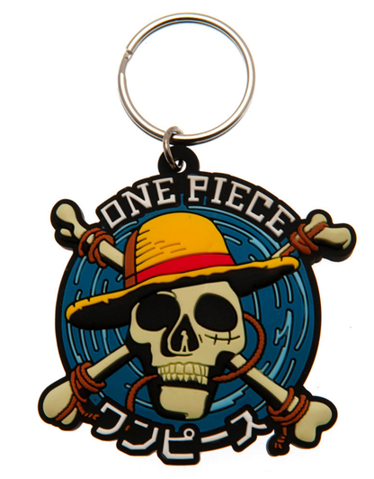 One Piece Netflix - Equipage Chapeau de Paille - Porte clés Pyramid