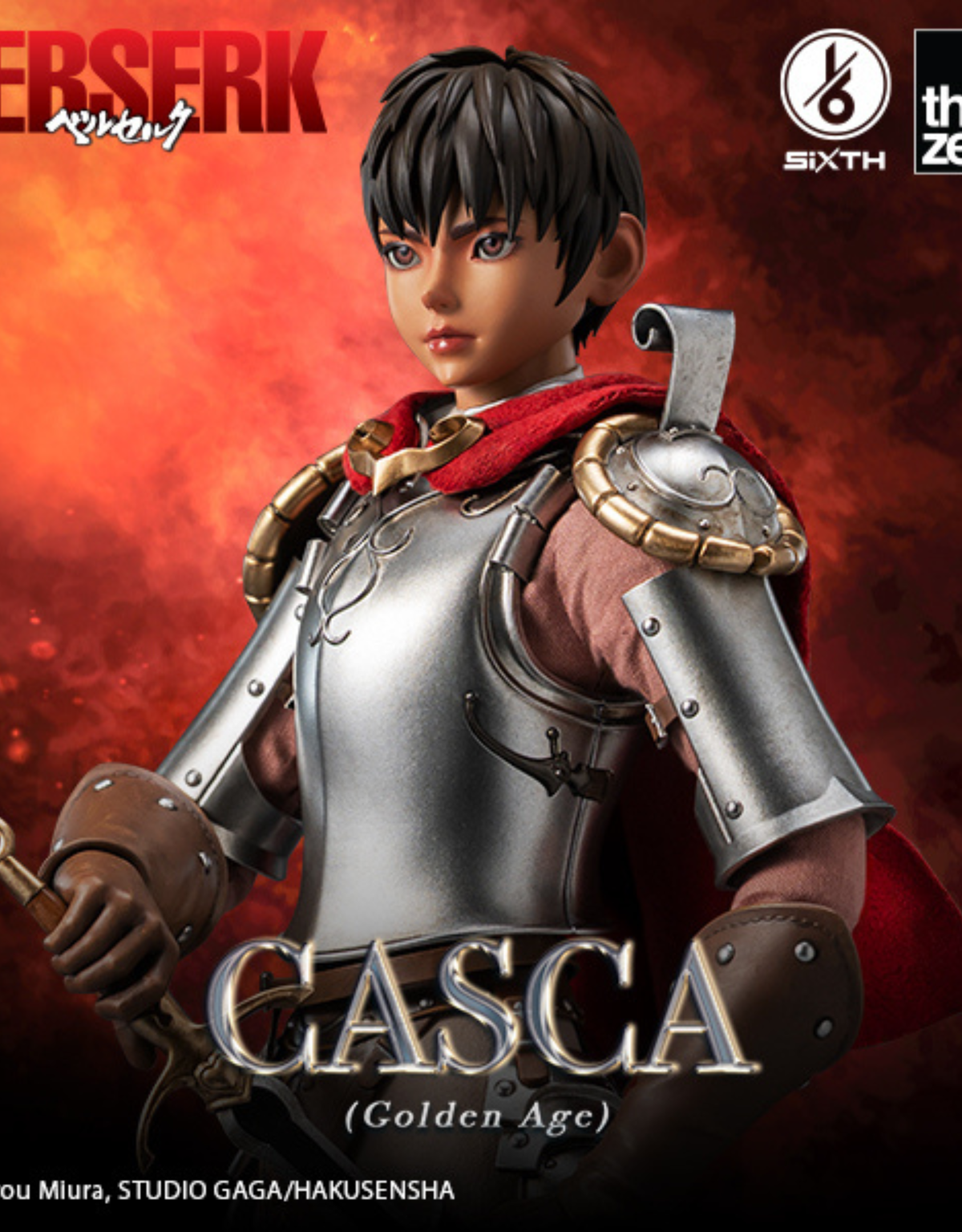 052027 - Berserk - Casca (Golden Age) - Figurine Articulée Three Zero