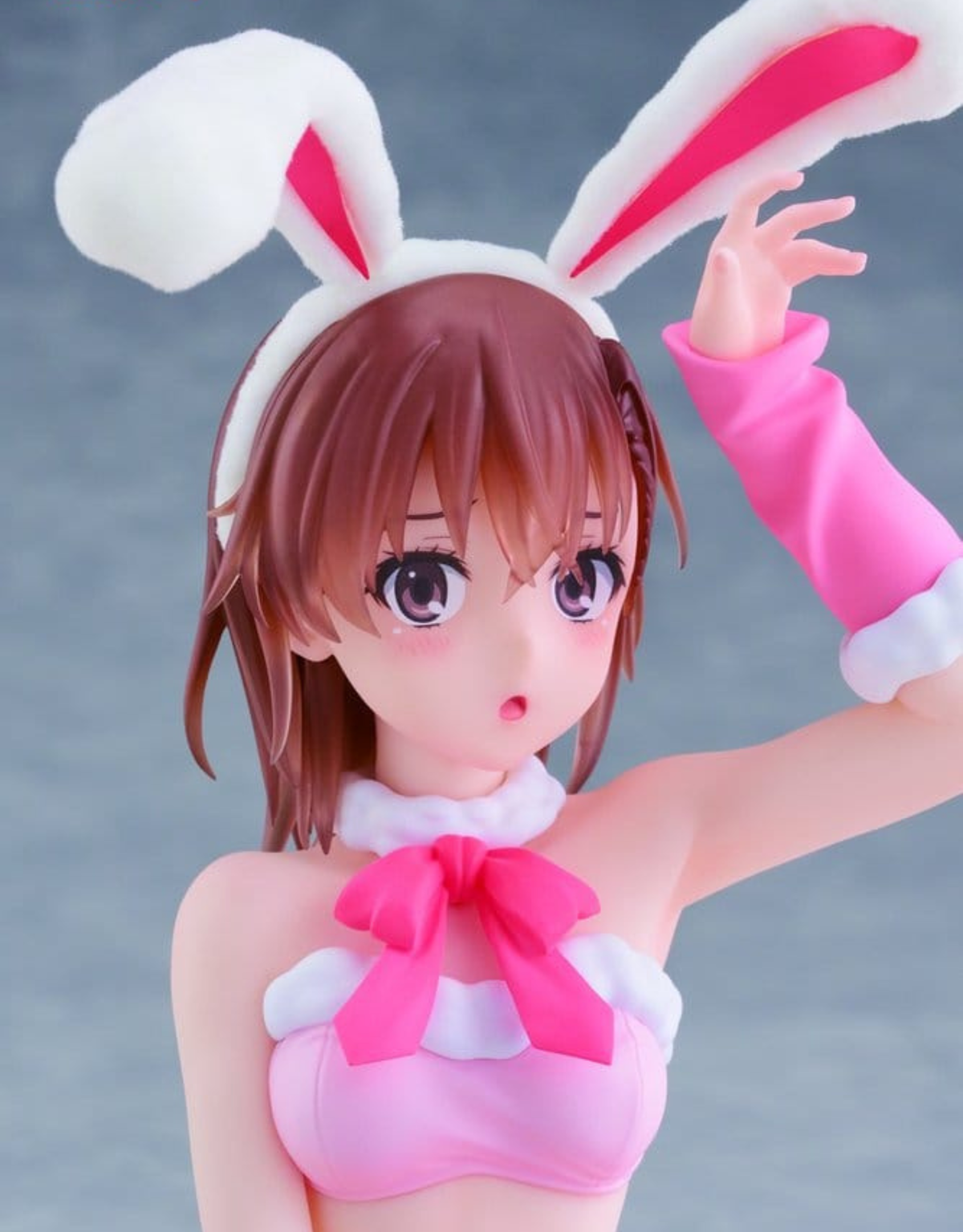 122026 - A Certain Scientific Railgun - Mikoto Misaka (Fluffy Bunny Ver.) - Figurine Taito