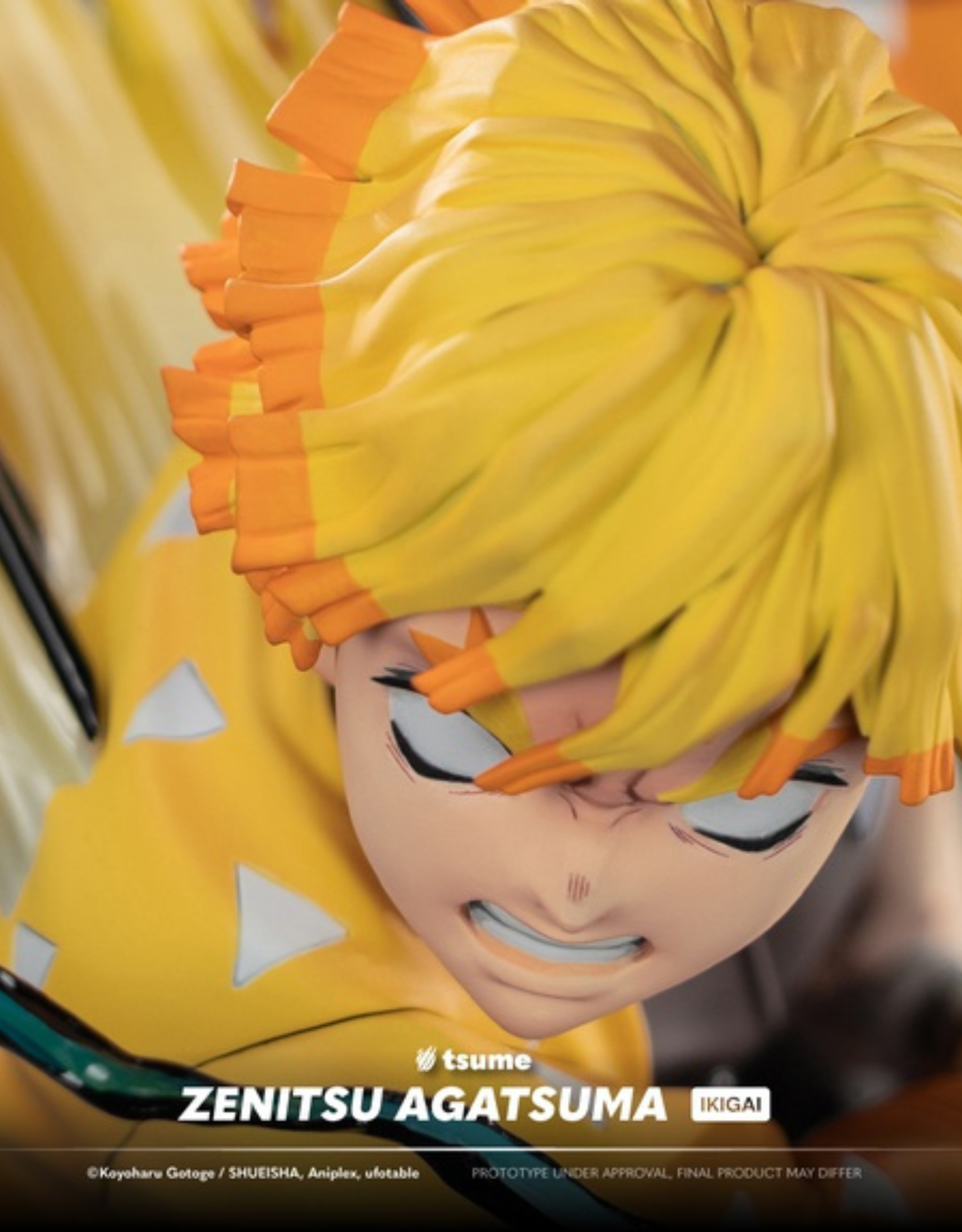 092027 - Demon Slayer - Zenitsu Agatsuma (Ikigai) - Statuette Tsume
