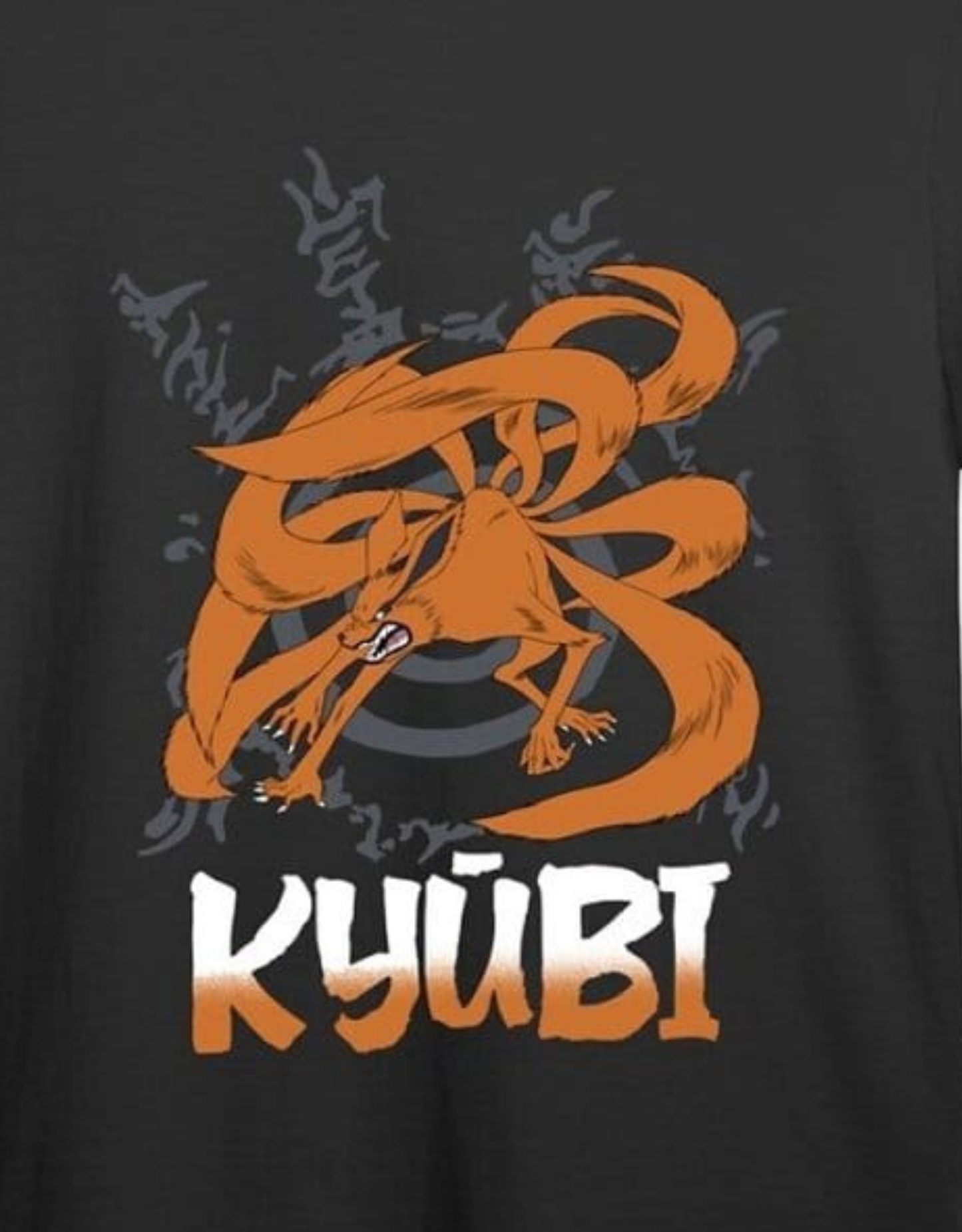082026 - Naruto - Kyubi Black - T-Shirt Superplay