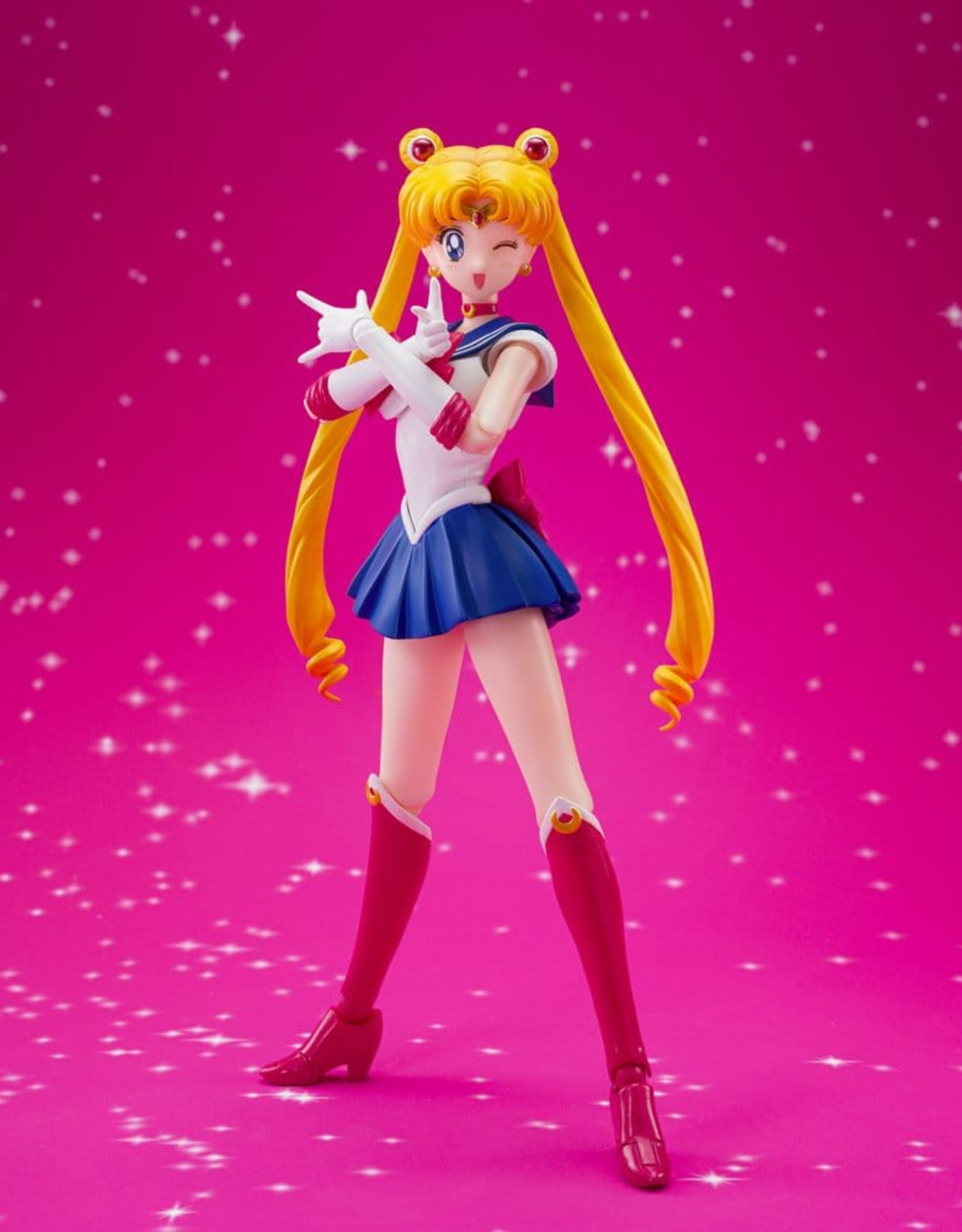 102026 - Sailor Moon - Sailor Moon (Crystal Star Compact Edition) - Figurine Articulée Tamashii Nation