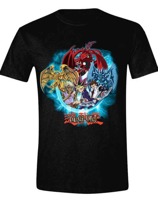 Yu-Gi-Oh! - Group Shot Blue Vortex - T-Shirt Taille M