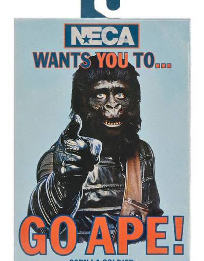 Sur Commande - La Planète des singes - Gorilla Soldier - Figurine Articulée Neca